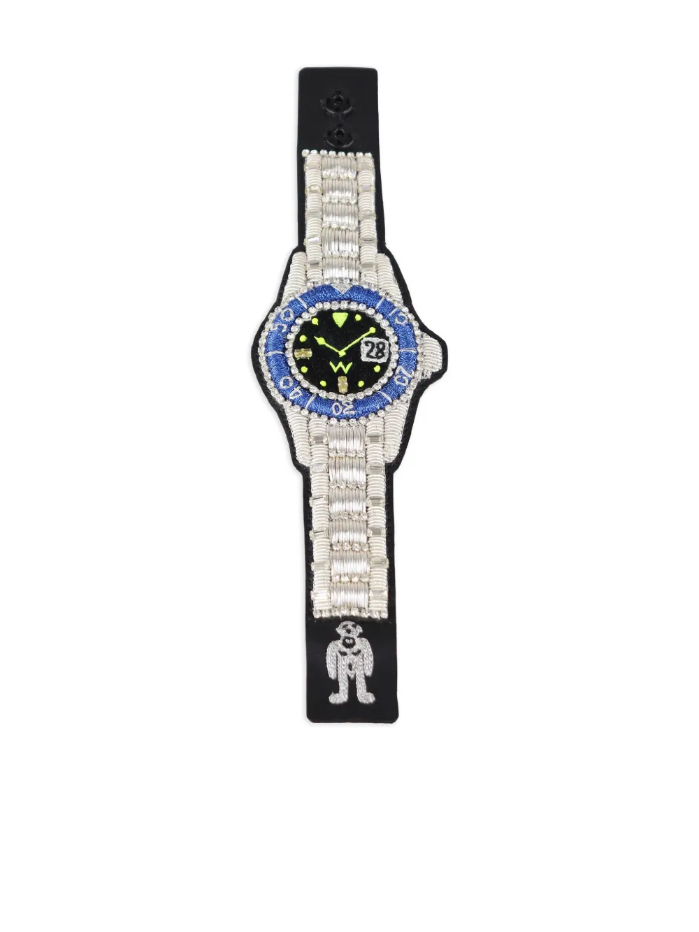 Walter Van Beirendonck Dive bracelet | Black | Image 1