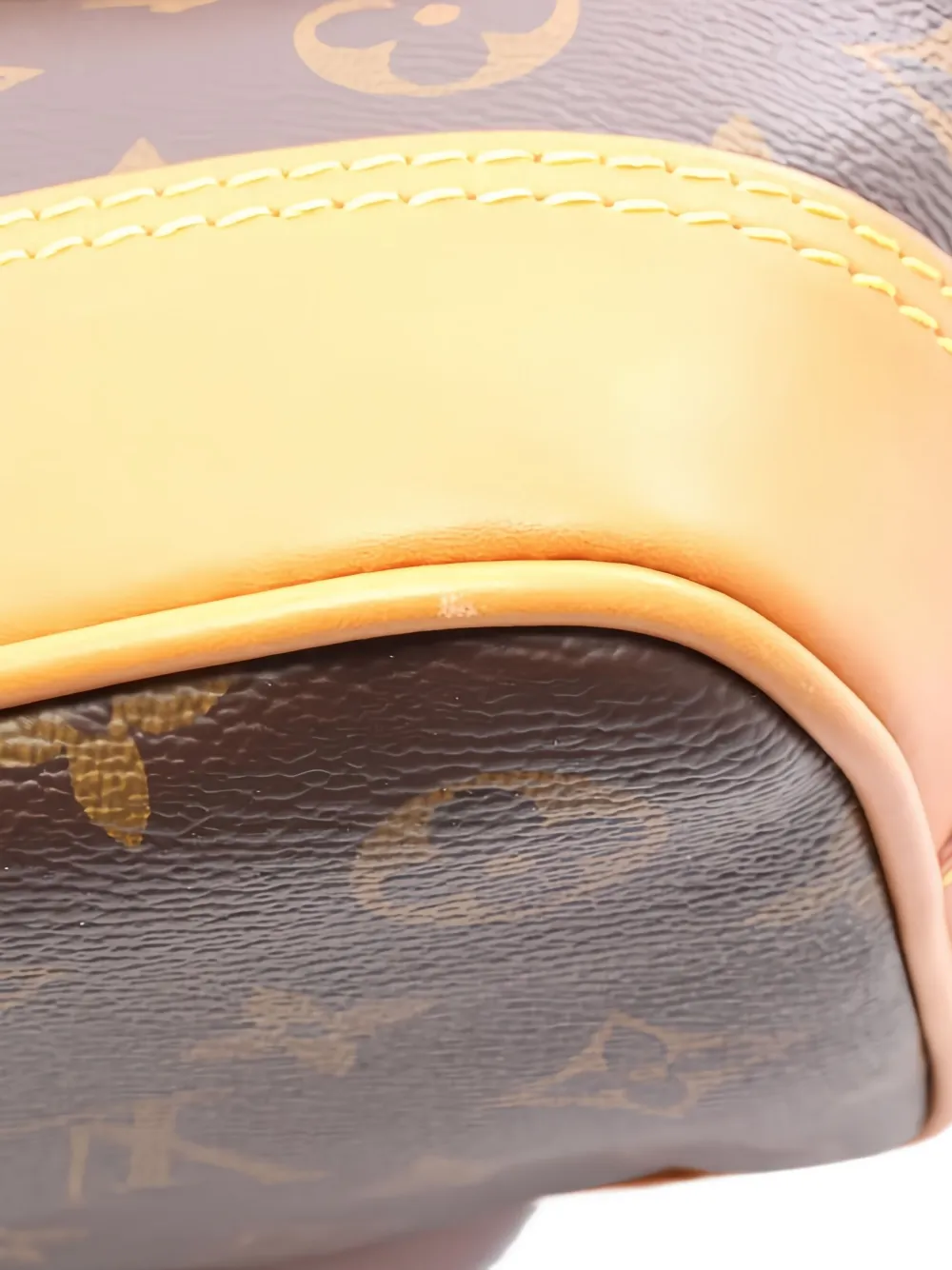 LOUIS VUITTON Pre-owned 2021s Noé Cargo Monogram-canvas Bucket Bag In Brown