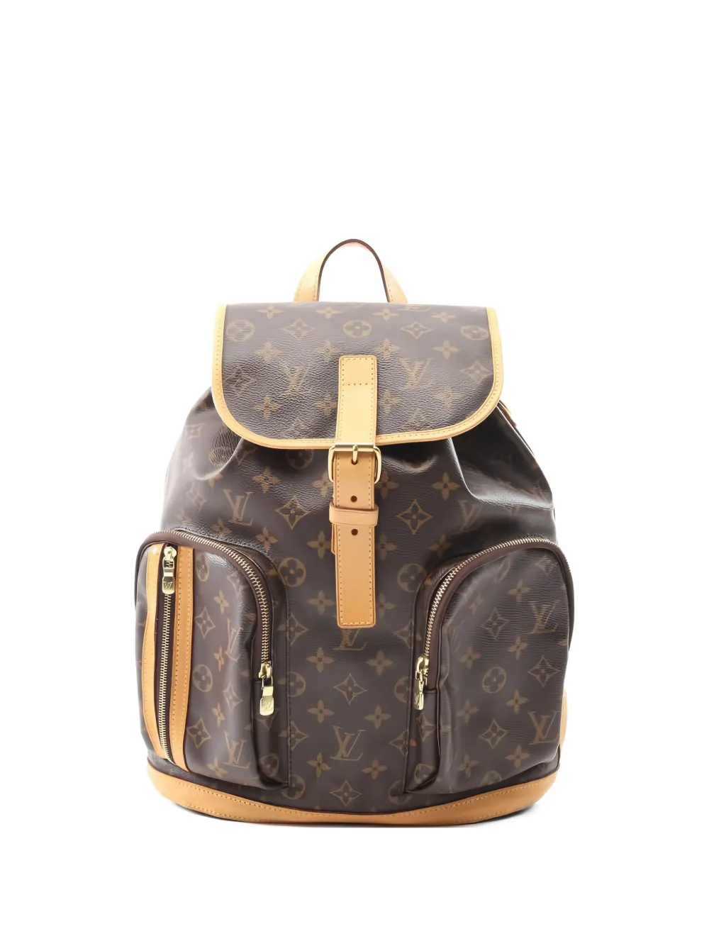 Louis Vuitton Pre-Owned 2013 Bosphore Monogram-canvas backpack - ブラウン Louis Vuitton Pre-Owned 2013 Bosphore Monogram-canvas backpack - ブラウン