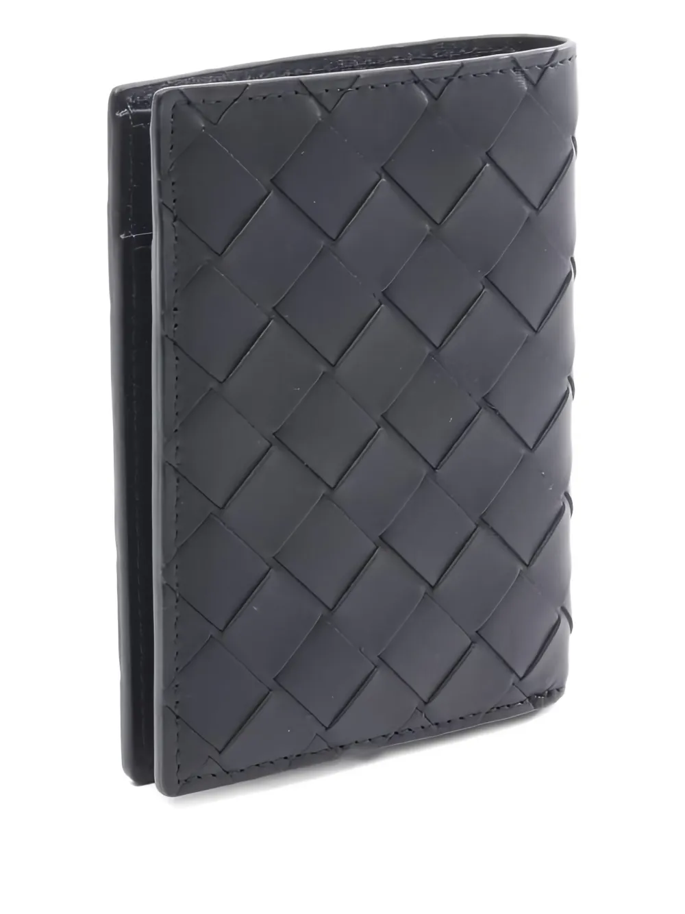 Bottega Veneta Pre-Owned Intrecciato leather wallet | Black | Image 1