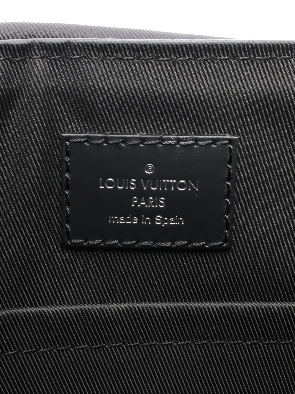 Pre-owned Louis Vuitton Monogram District Pm Shoulder Bag In Black