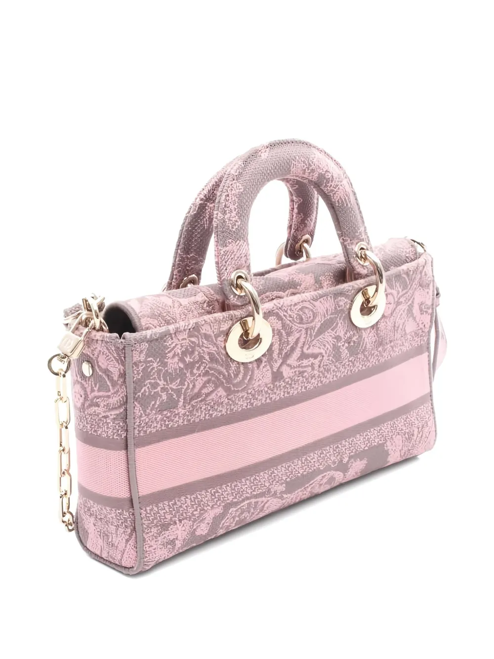 Christian Dior Pre-Owned 2000s medium Lady D-Joy floral-print three-way handbag | Pre-Owned | Image 2