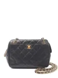 CHANEL Pre-Owned 1996-1997 matelassé chain shoulder bag - Black