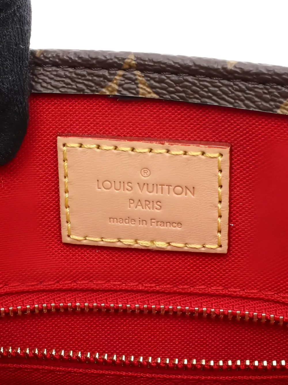 Pre-owned Louis Vuitton Sac Plat Bb Monogram Two-way Handbag In Brown