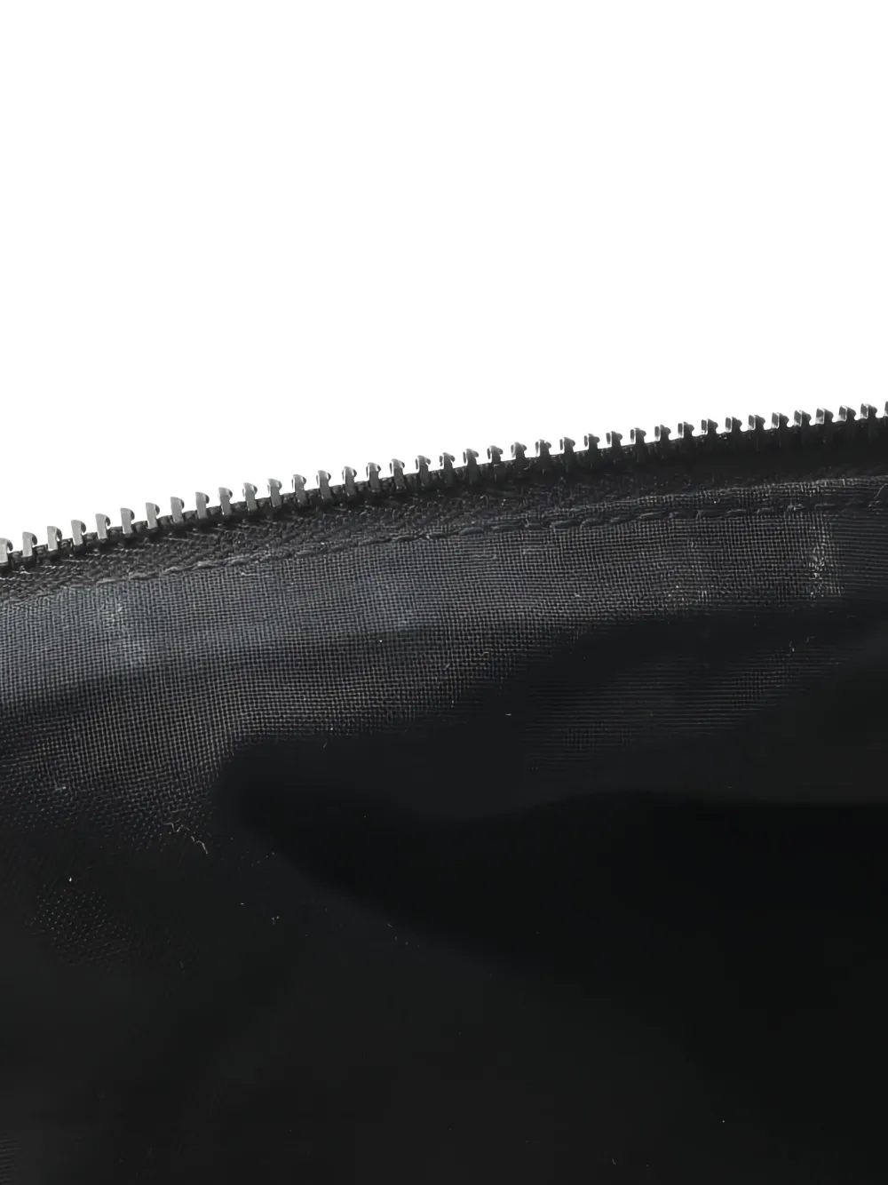Pre-owned Saint Laurent Logo-embroidered Leather Duffle Bag In Black