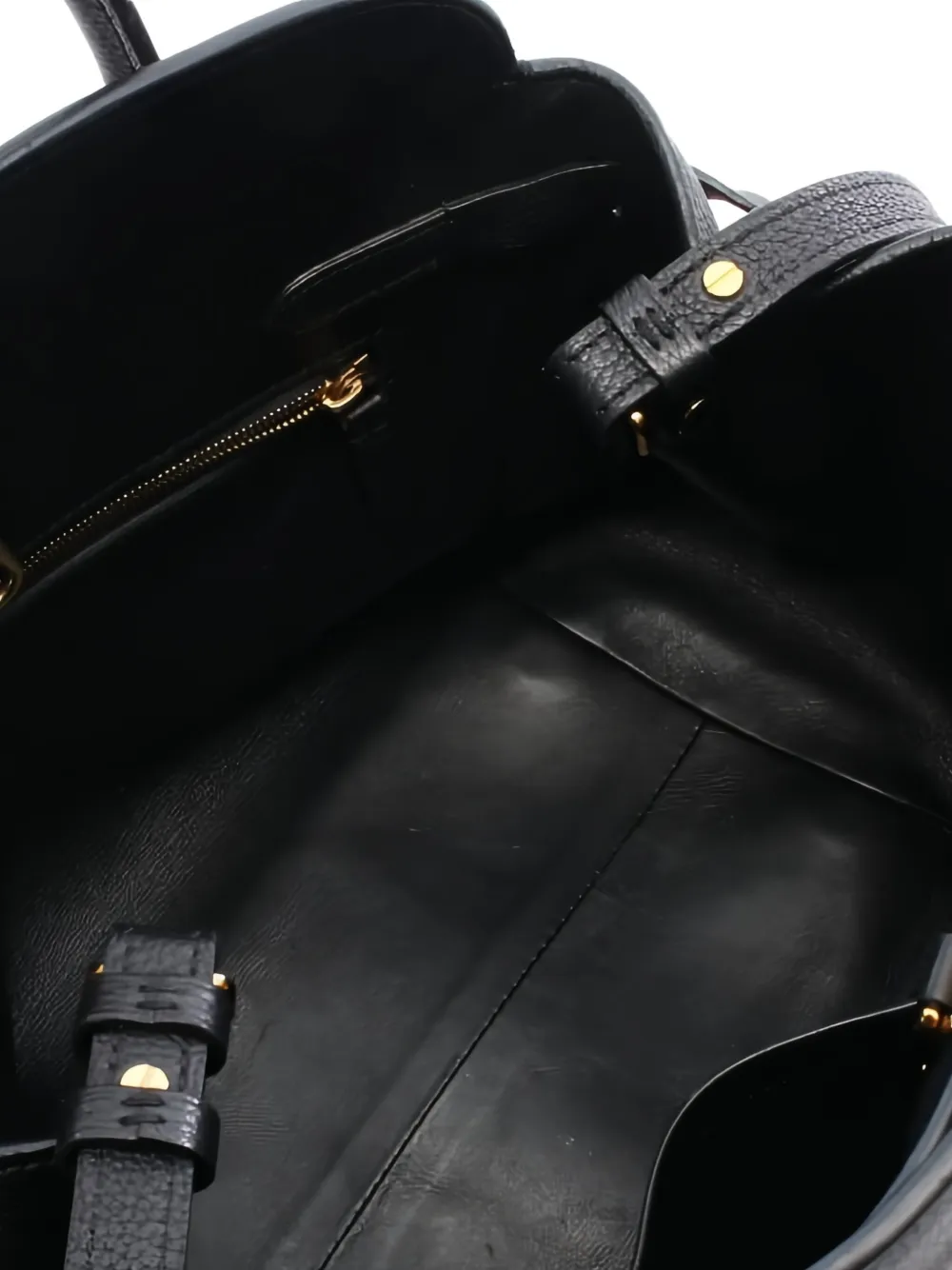 Pre-owned Louis Vuitton 2018 Mirror Pm Tote Bag In Black