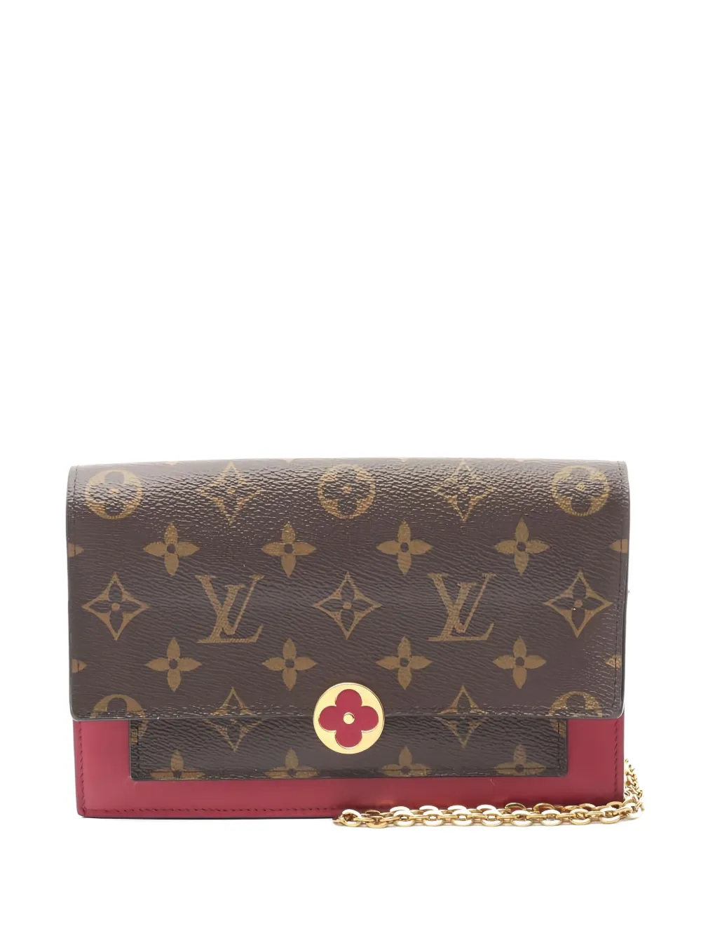 Louis Vuitton Pre-Owned Portefeuil Flore wallet | Brown | Image 1