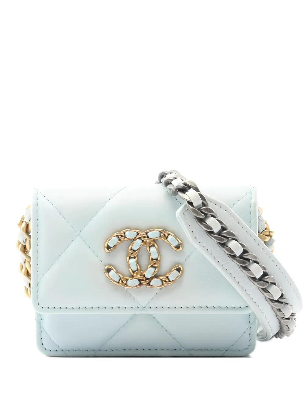 CHANEL Pre-Owned Chanel 19 shoulder bag | Blue | Image 1