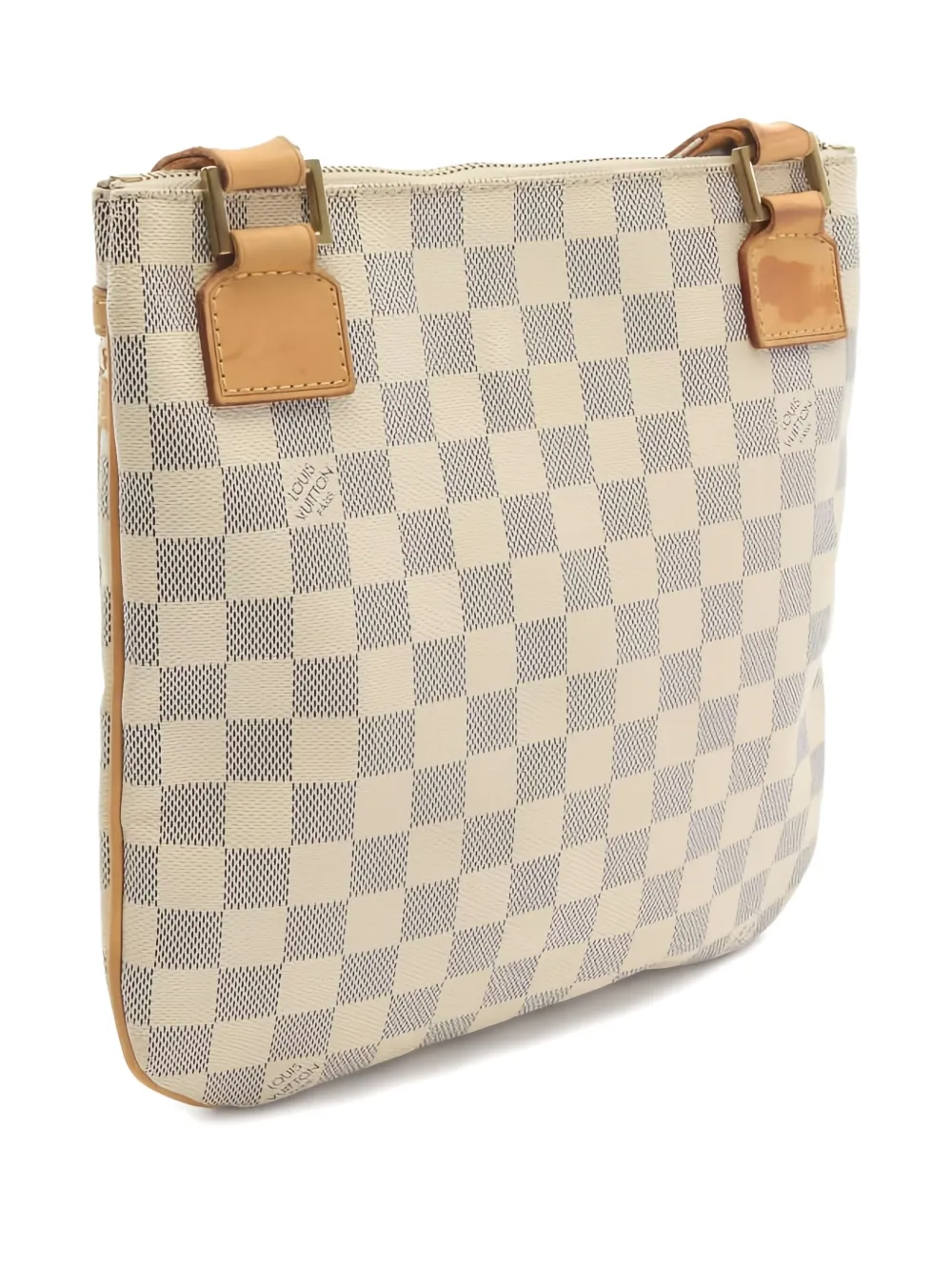 Pre-owned Louis Vuitton Pochette Bosphore Shoulder Bag In Neutral