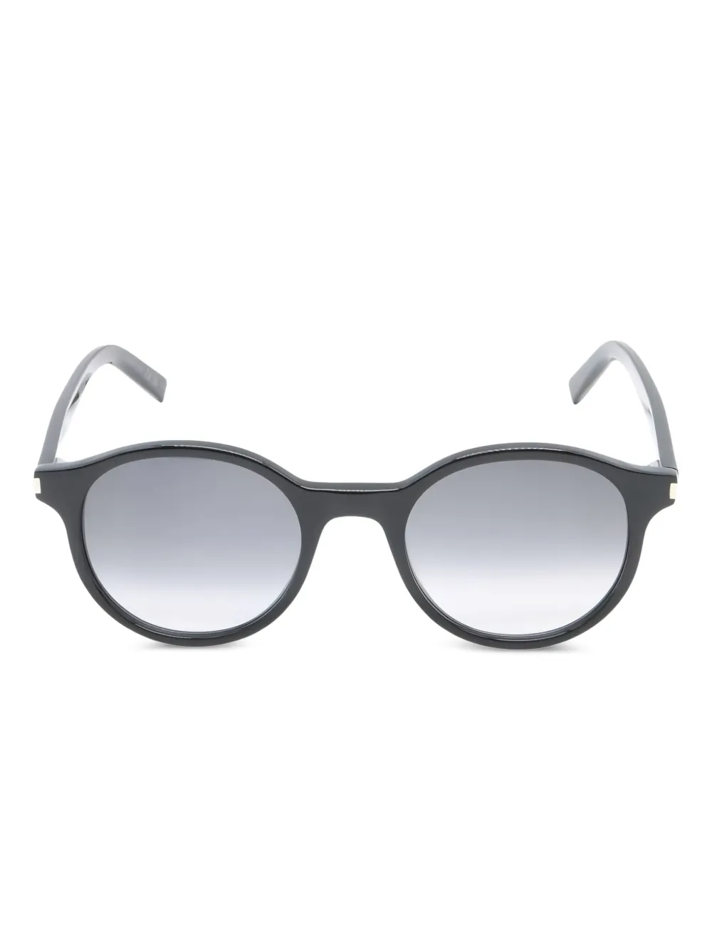 Saint Laurent Pre-Owned 2020s round-frame sunglasses | Black | Image 1