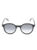 Saint Laurent Pre-Owned 2020s round-frame sunglasses - Black
