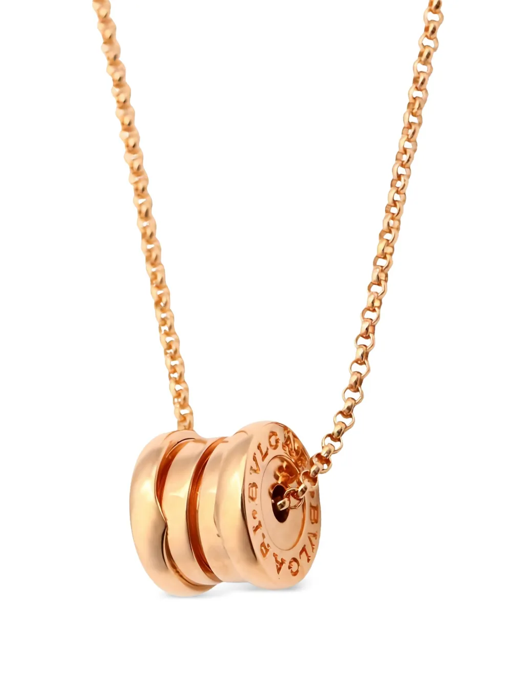 Bvlgari Pre-Owned 18K pink gold B-zero1 necklace | Gold | Image 1