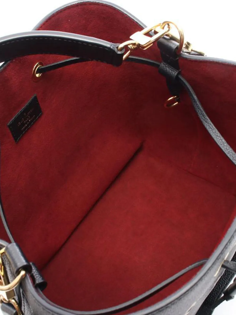 Pre-owned Louis Vuitton Neo Noé Mm Two-way Handbag In Black