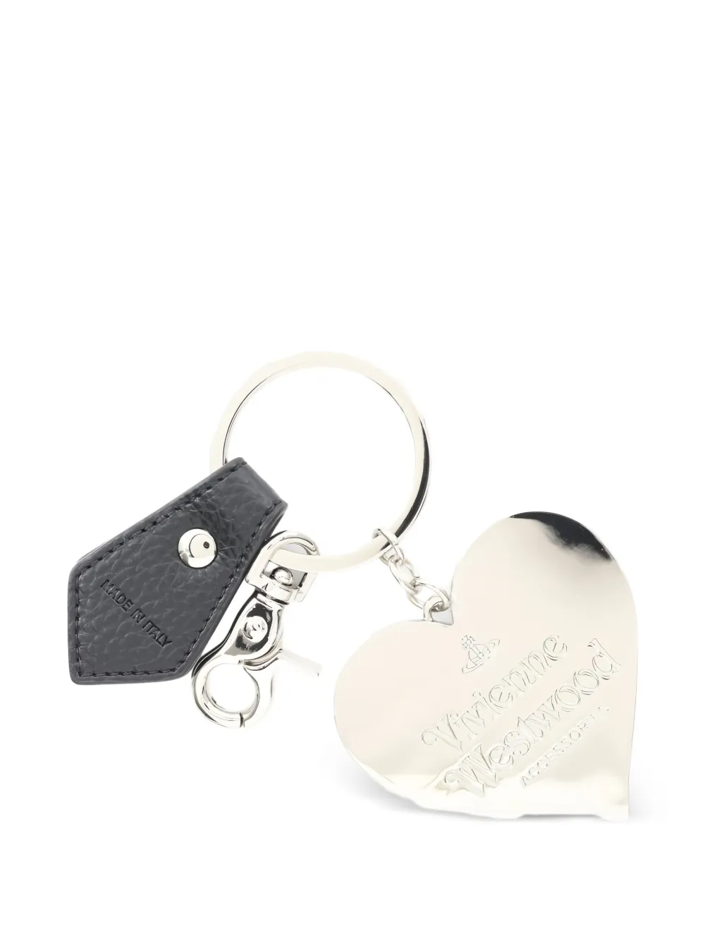 Vivienne Westwood Pre-Owned Heart Orb keyring | Black | Image 1