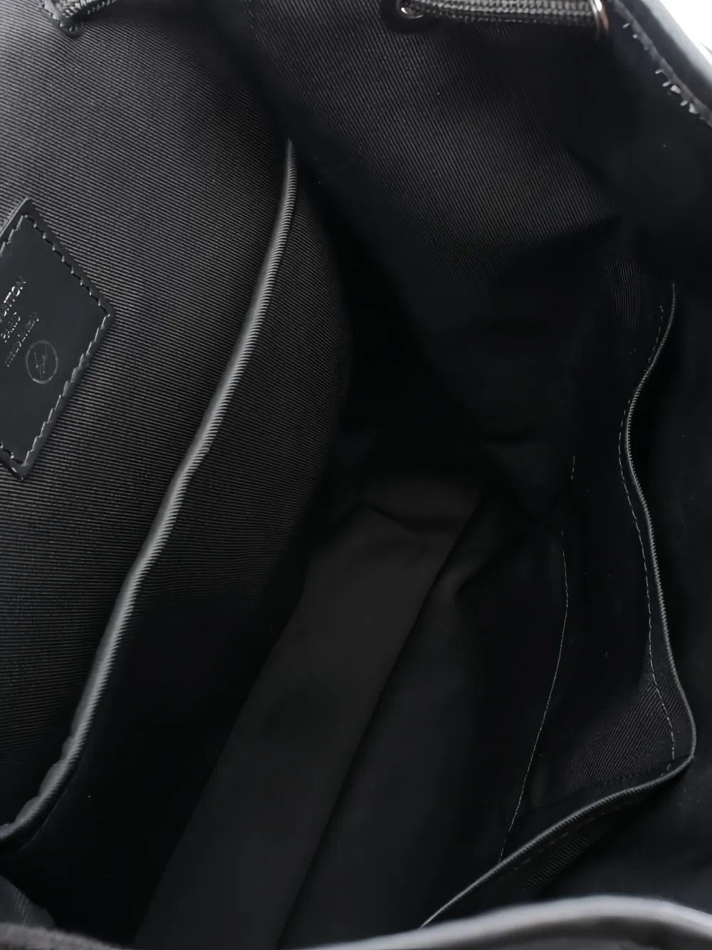 Pre-owned Louis Vuitton X Fragment Design 2017 Monogram Eclipse Backpack In Black