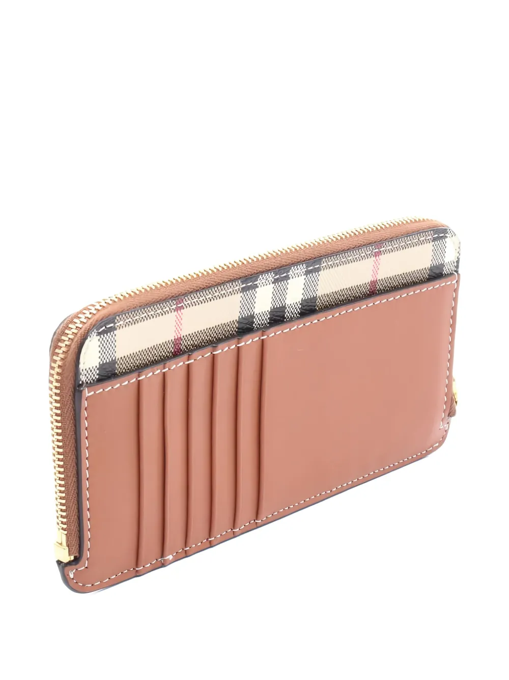 Burberry Pre-Owned 2020s check-pattern leather wallet | Image 2