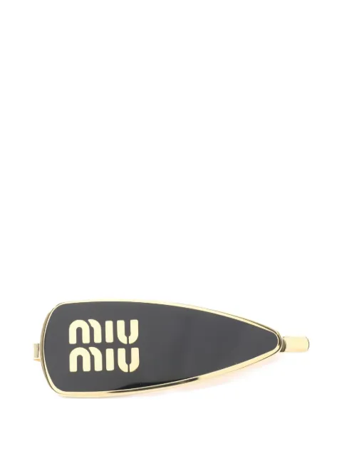 Miu Miu Pre-Owned logo hairpin hair accessory