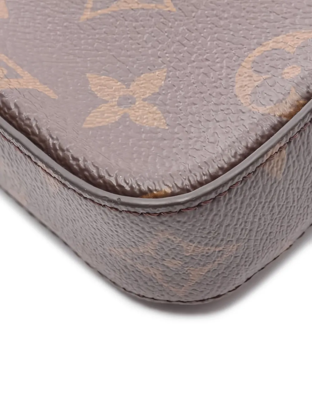 Pre-owned Louis Vuitton Pochette Félicie Shoulder Bag In Brown
