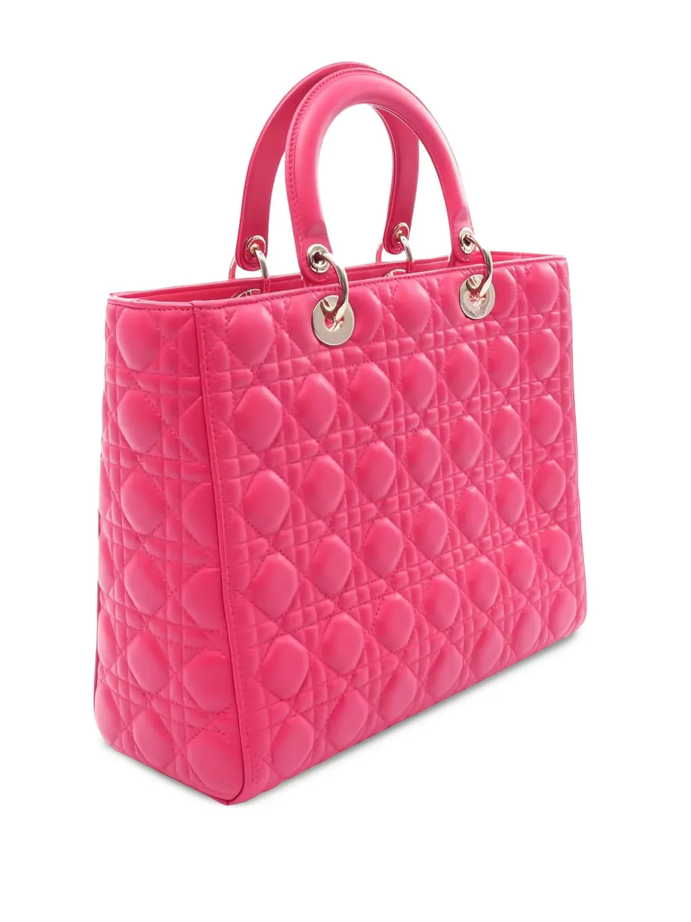 Christian Dior Pre-Owned 2010s large Lady Dior two-way handbag | Pre-Owned | Image 2
