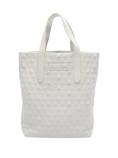 Jimmy Choo Pre-Owned 2000s Sofia star-embossed tote bag