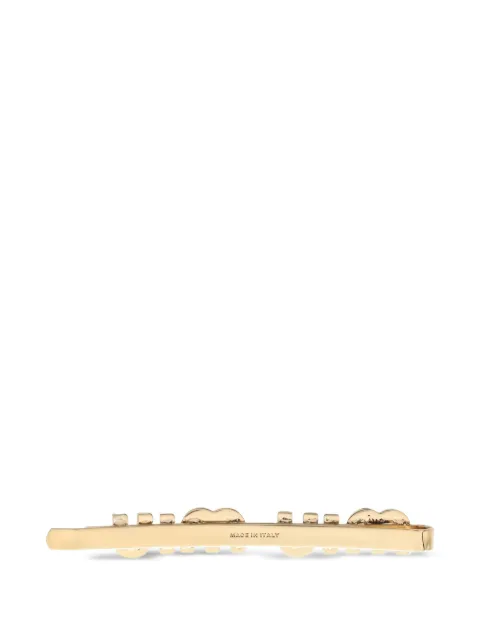 Miu Miu Pre-Owned logo-lettering hair clip