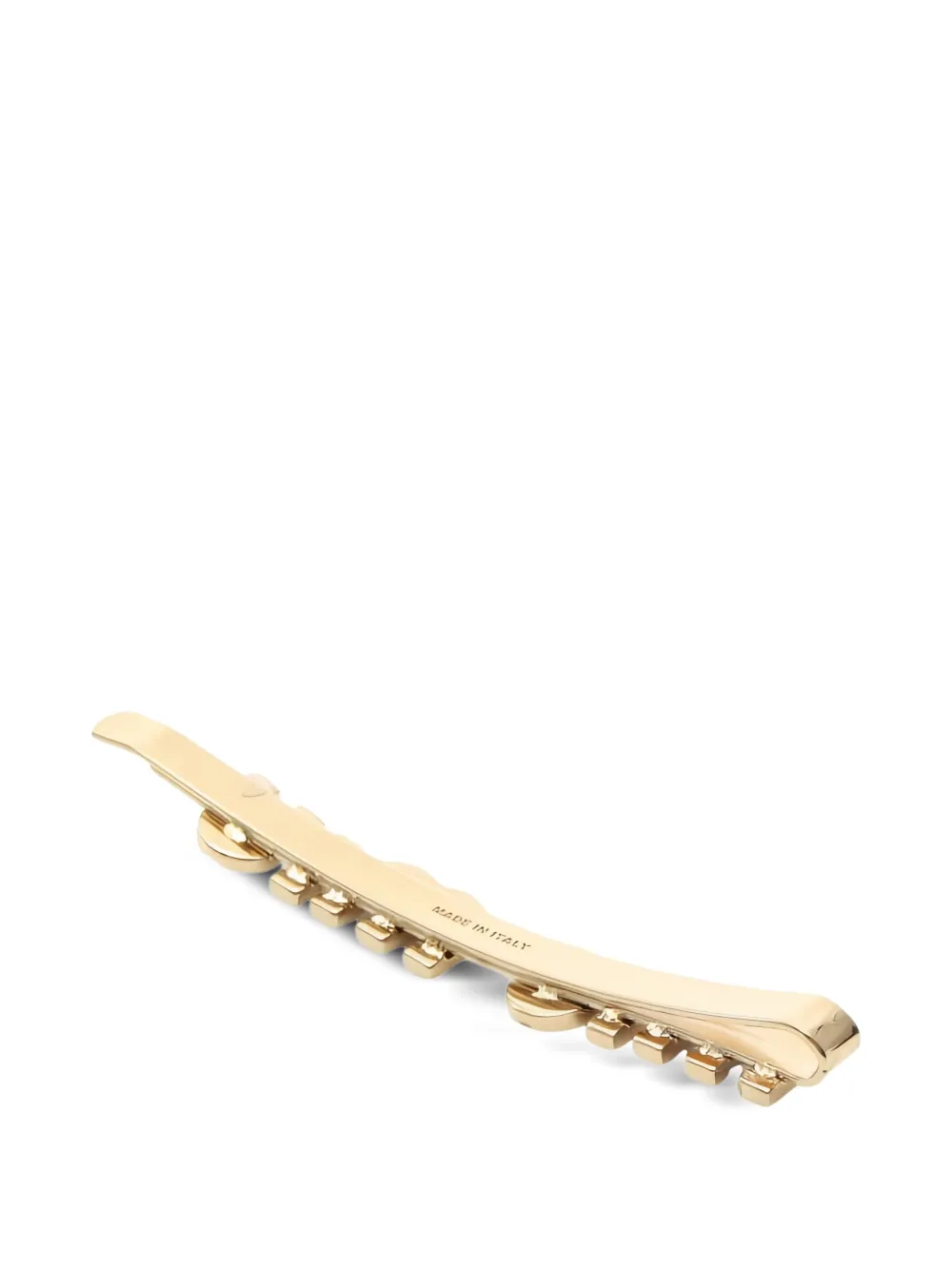 Miu Miu Pre-Owned logo-lettering hair clip | Image 2