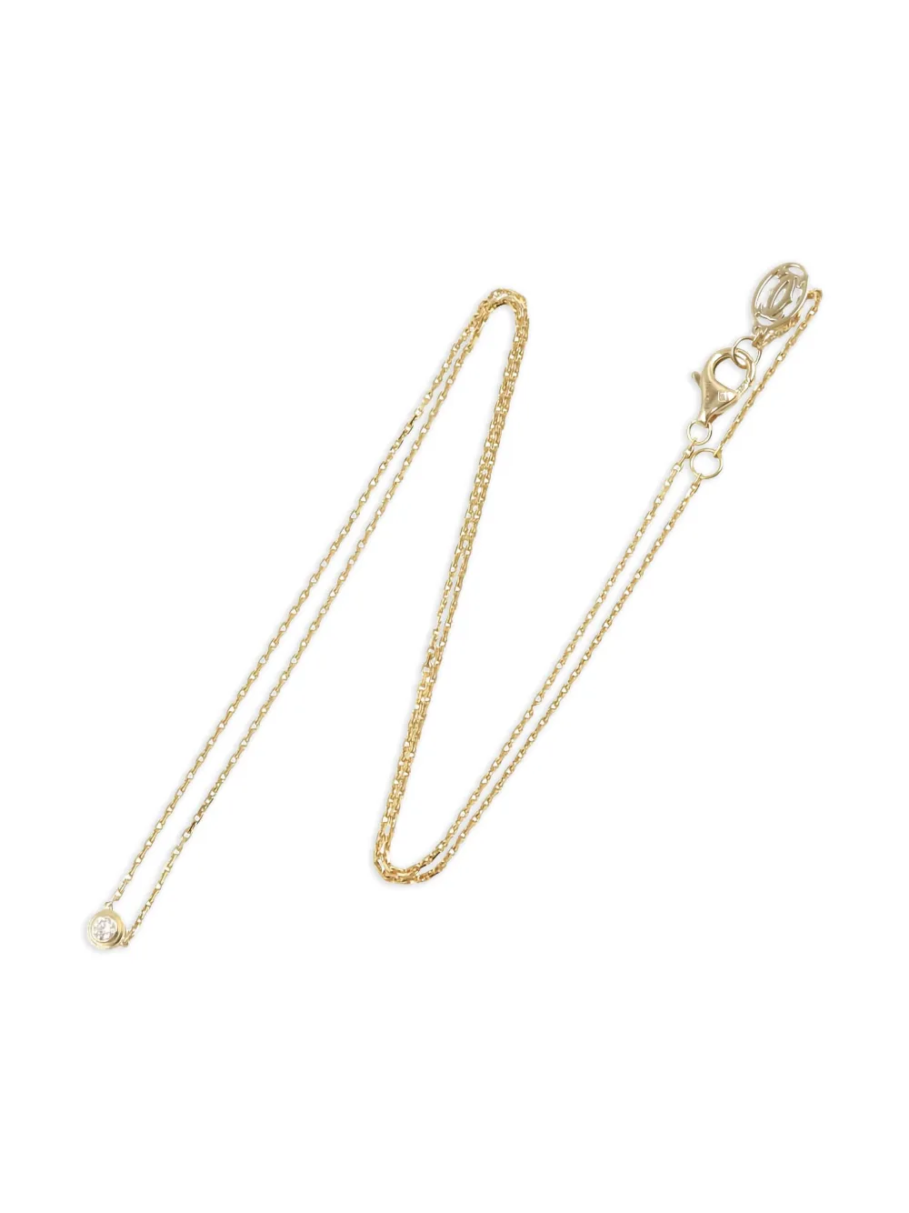 Cartier 2010s 18K yellow gold D'Amour XS diamond necklace | Gold | Image 1