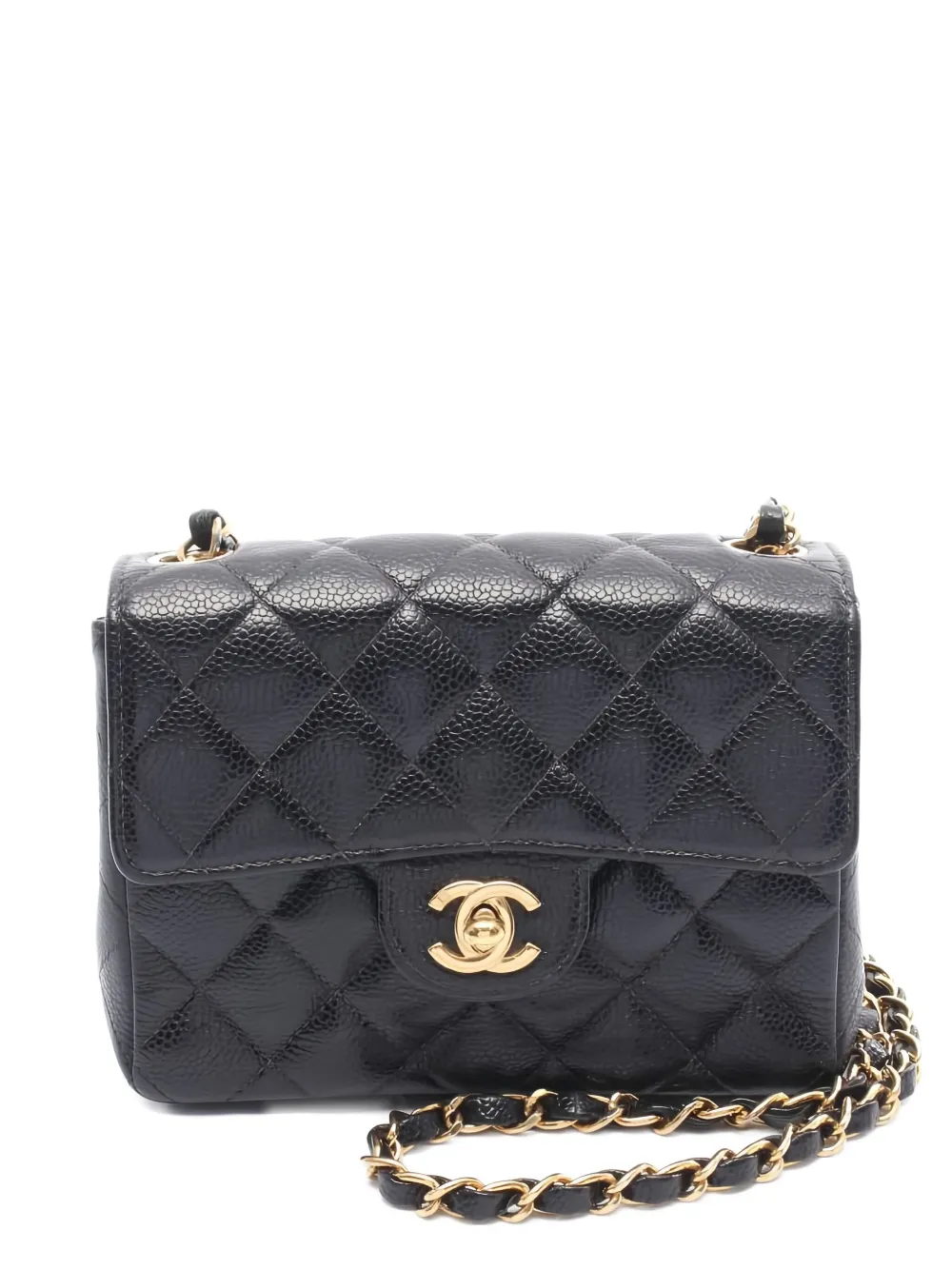 CHANEL Pre-Owned 2003-2004 mini Matelasse-quilted cross body bag - CHANEL Pre-Owned 2003-2004 mini Matelasse-quilted cross body bag -