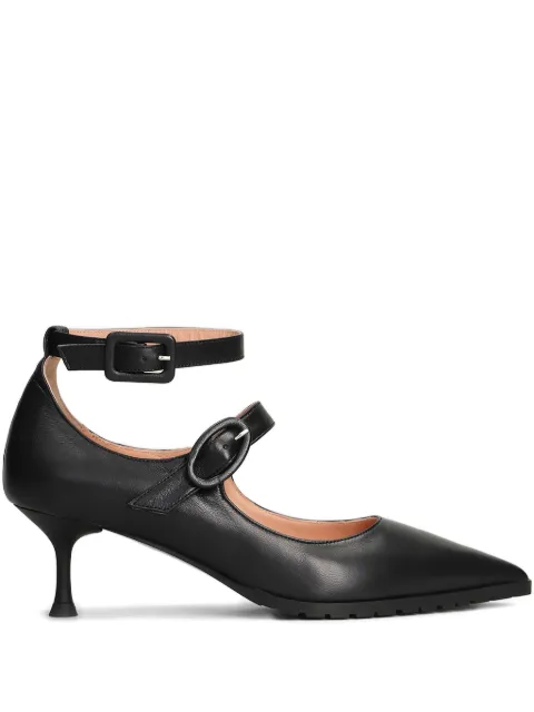 Fratelli Russo leather heeled pumps
