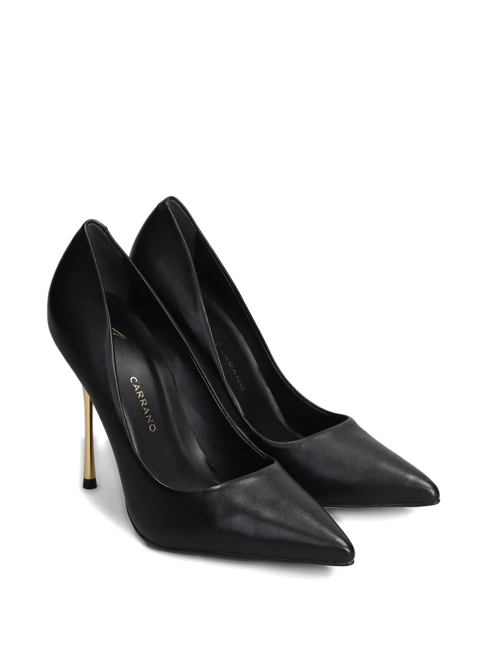 CARRANO 110 mm stiletto pumps met puntige neus Zwart