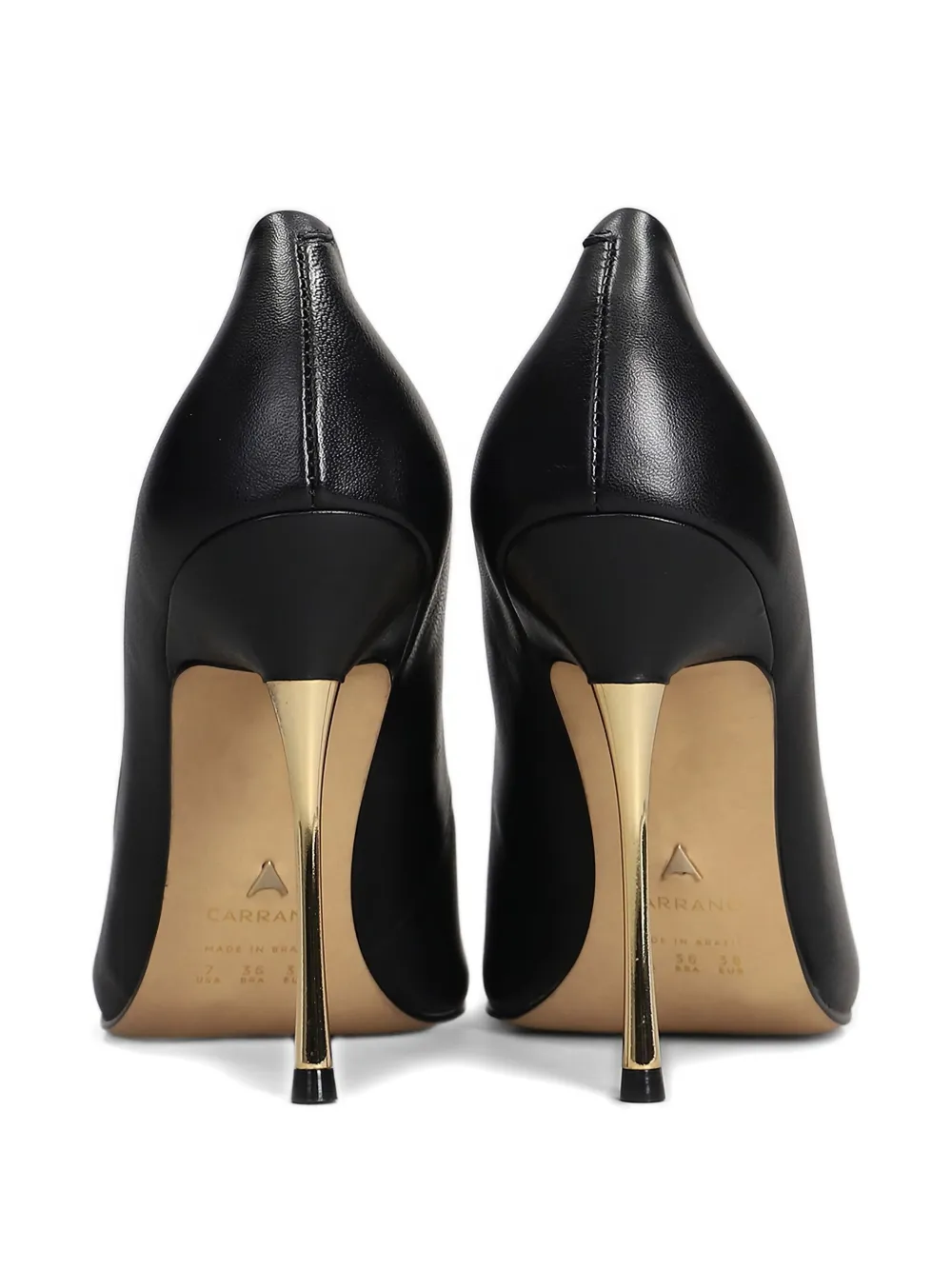 CARRANO 110 mm stiletto pumps met puntige neus Zwart