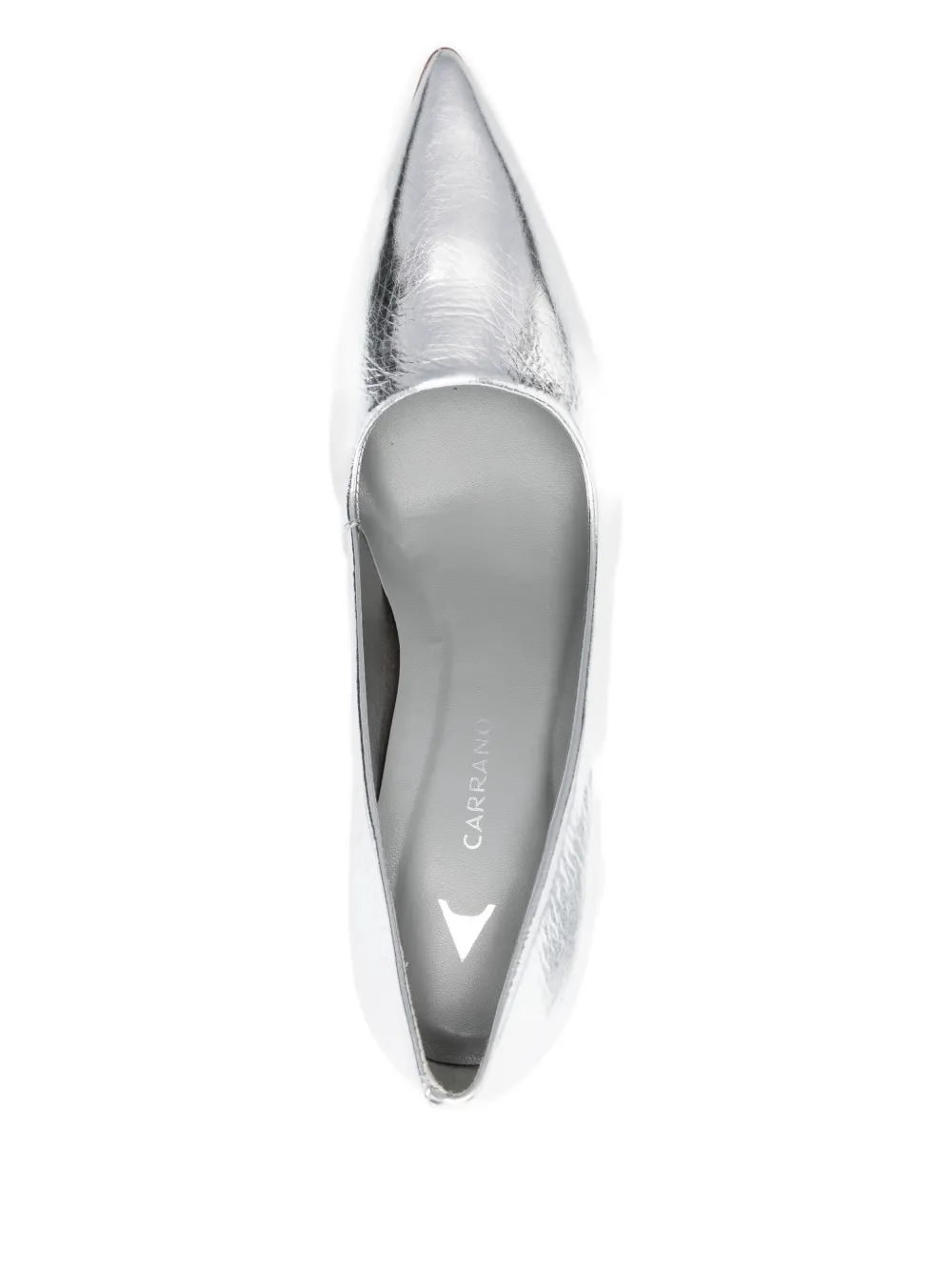 CARRANO Metallic pumps Zilver