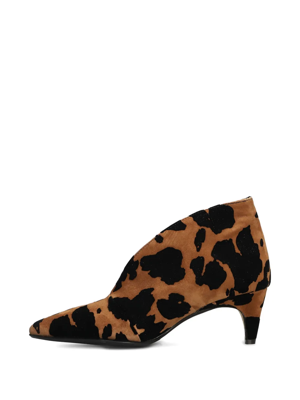 L Arianna 70 mm L'Arianna laarzen met dierenprint en hak Bruin