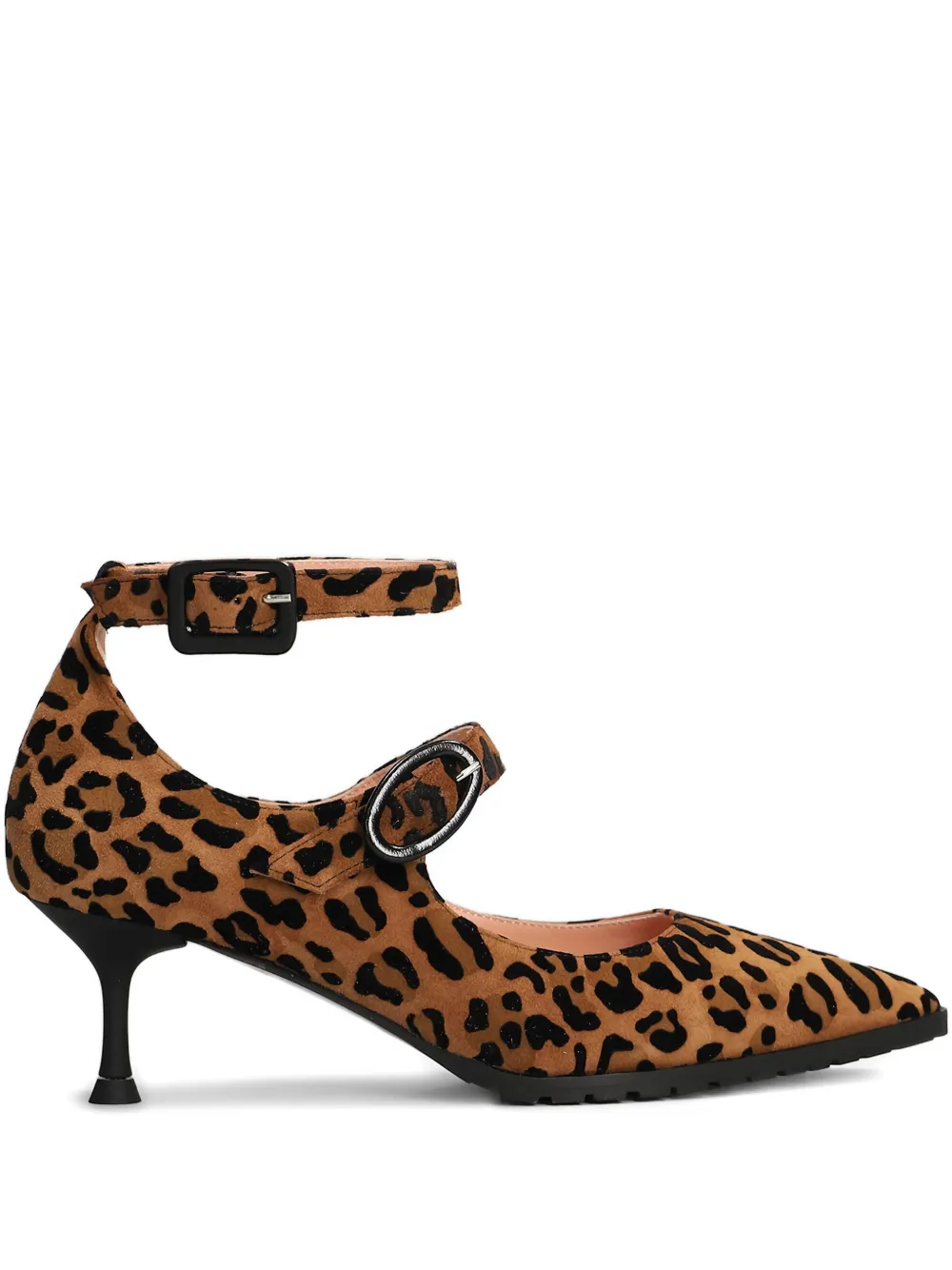 Fratelli Russo ankle-strap heeled pumps | Brown | Image 1