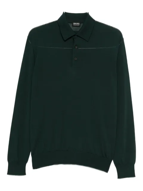 Zegna long-sleeve polo shirt