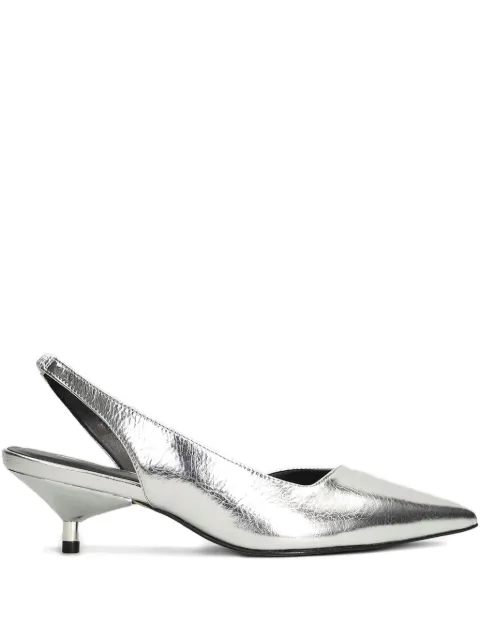 CARRANO 50mm slingback pointed pumps