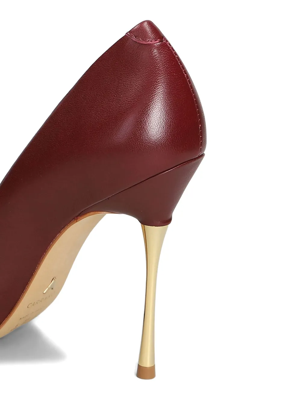 CARRANO 110 mm pumps met stilettohak en puntige neus Rood