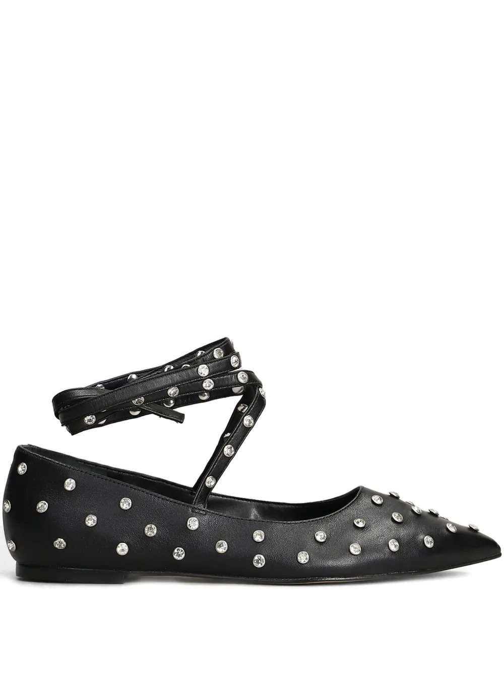 CARRANO flats con apliques | negro | Image 1