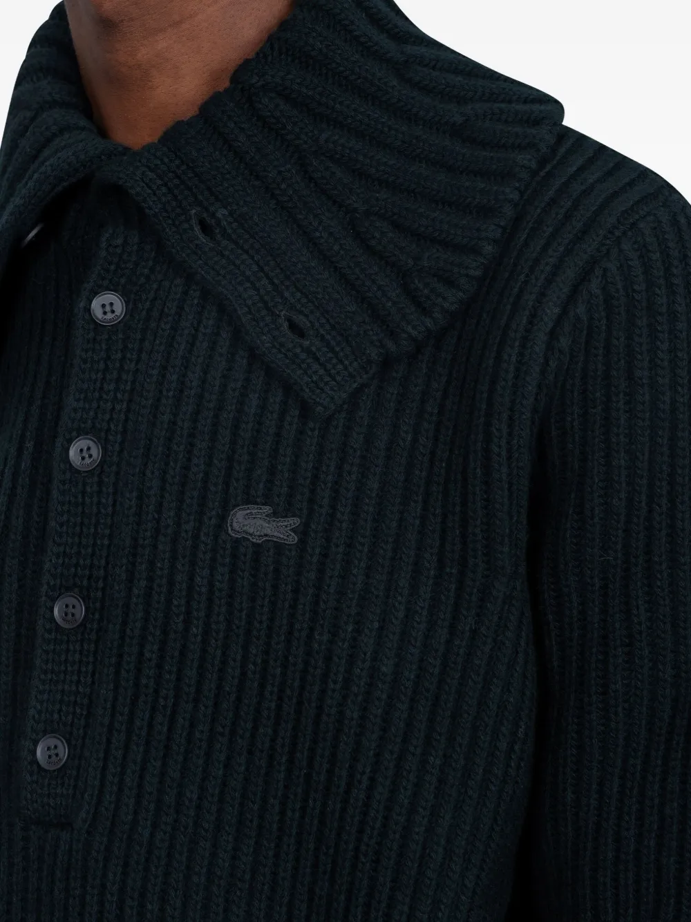 Lacoste Wollen trui Blauw