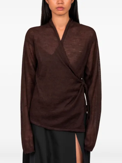 Paloma Wool wrap sudi top