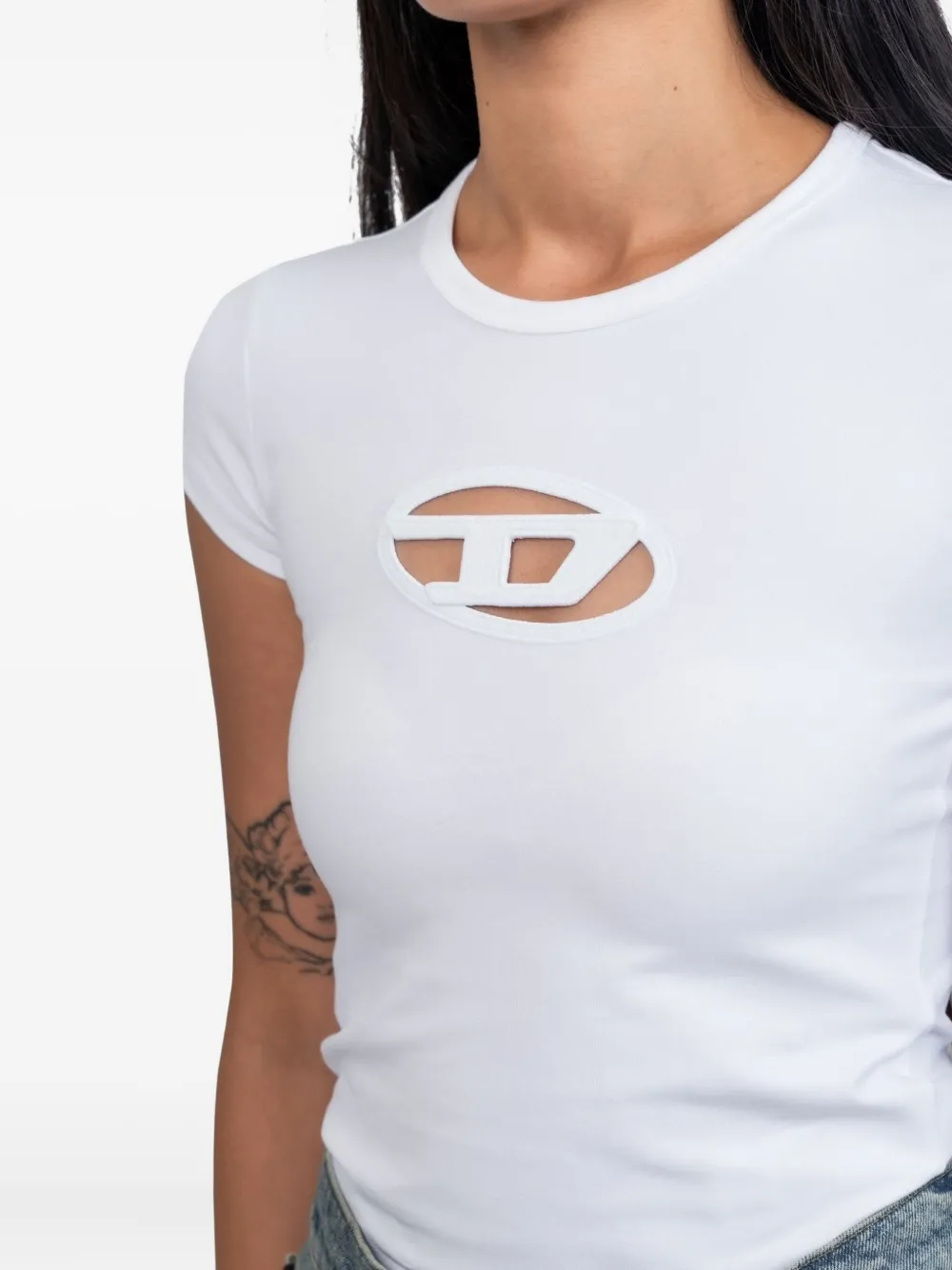 Diesel T-angie T-shirt In White