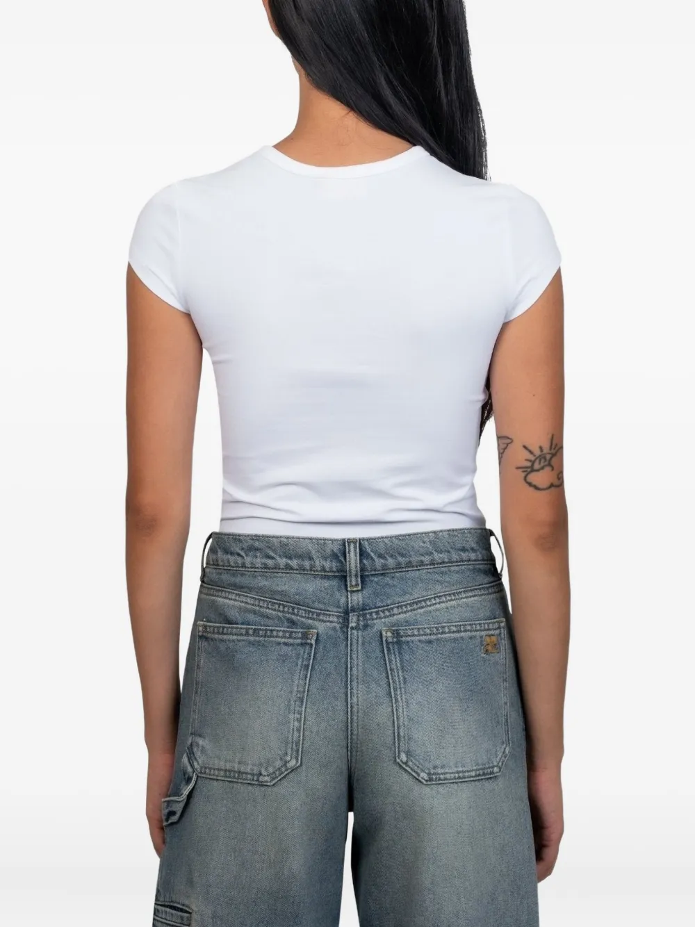 Diesel T-angie T-shirt In White