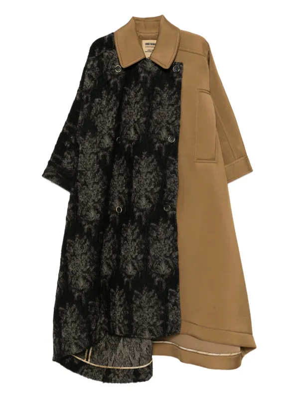 Uma Wang Canopy Coat | ブラック | FARFETCH JP