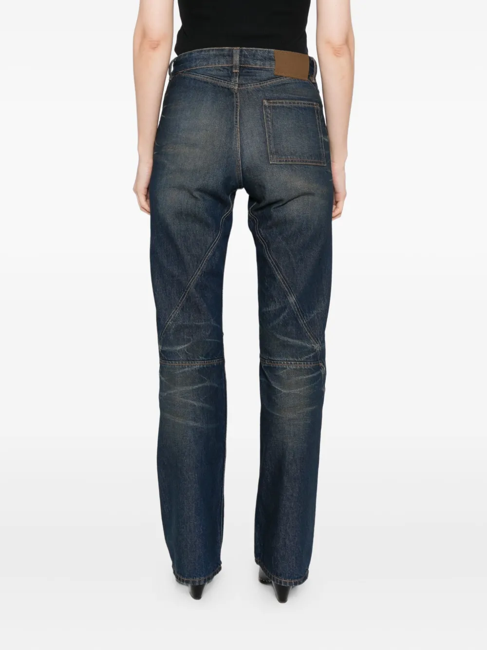 OUR LEGACY Moto Cut jeans Blauw