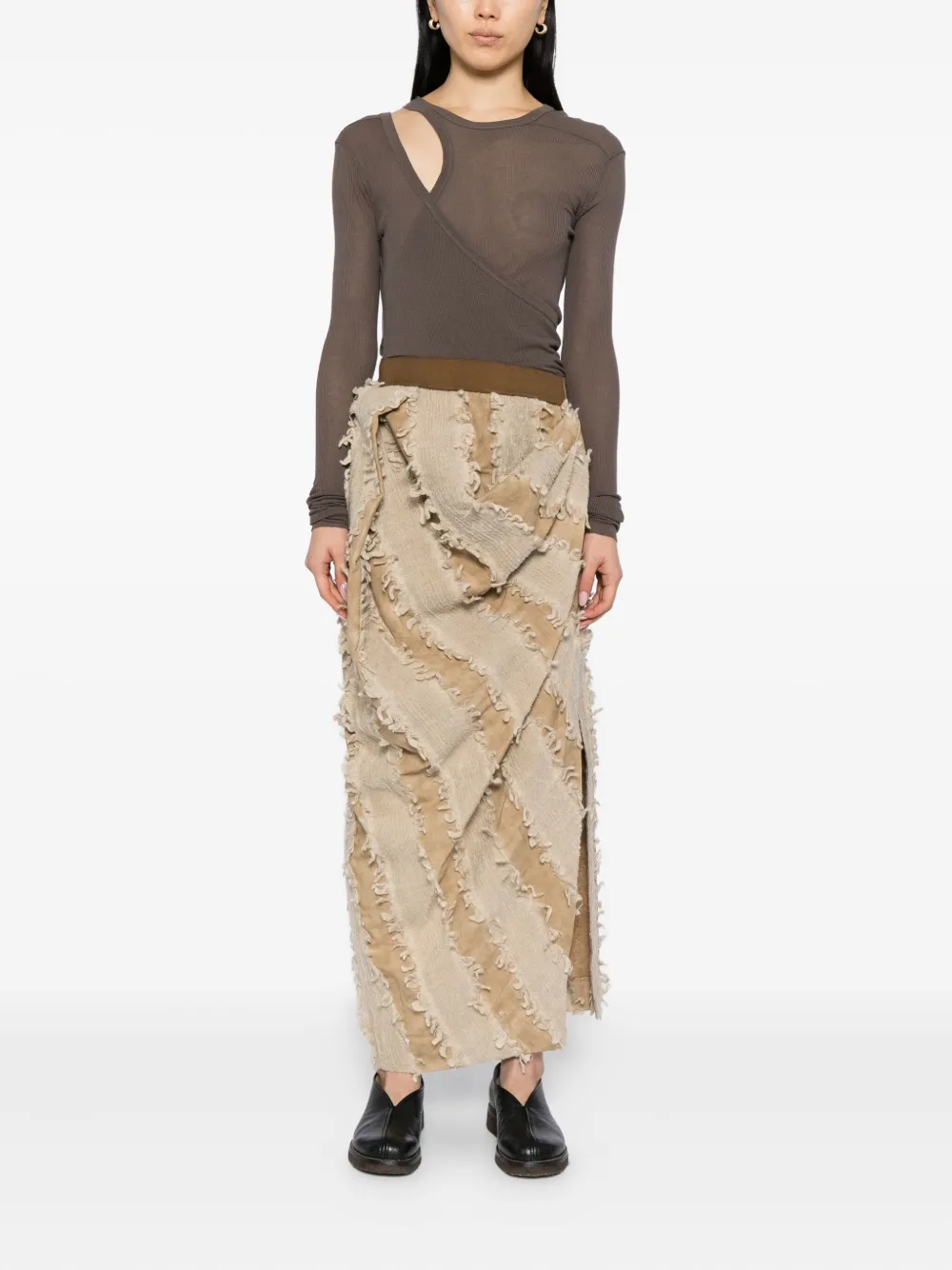 Uma Wang Gatlin skirt - Bruin