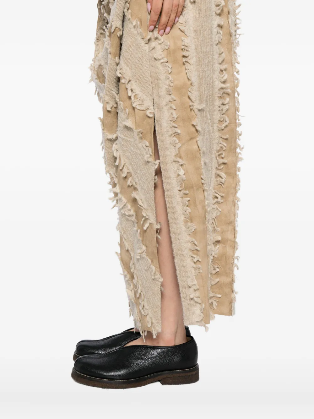 Uma Wang Gatlin Skirt In Animal Print