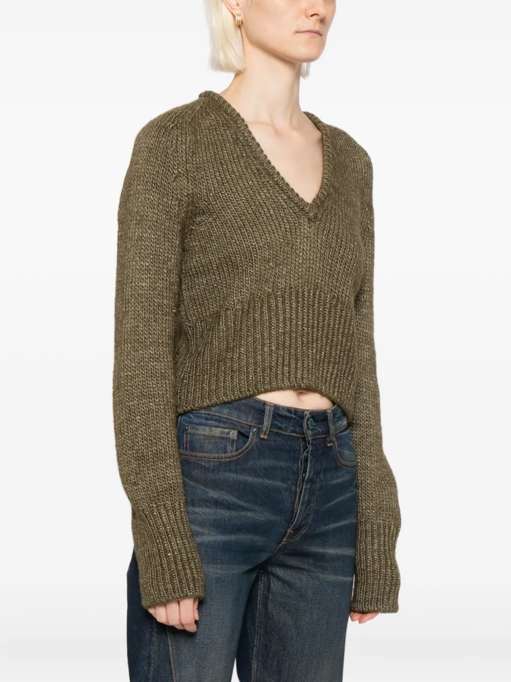 Our Legacy Sharp Jumper In Green