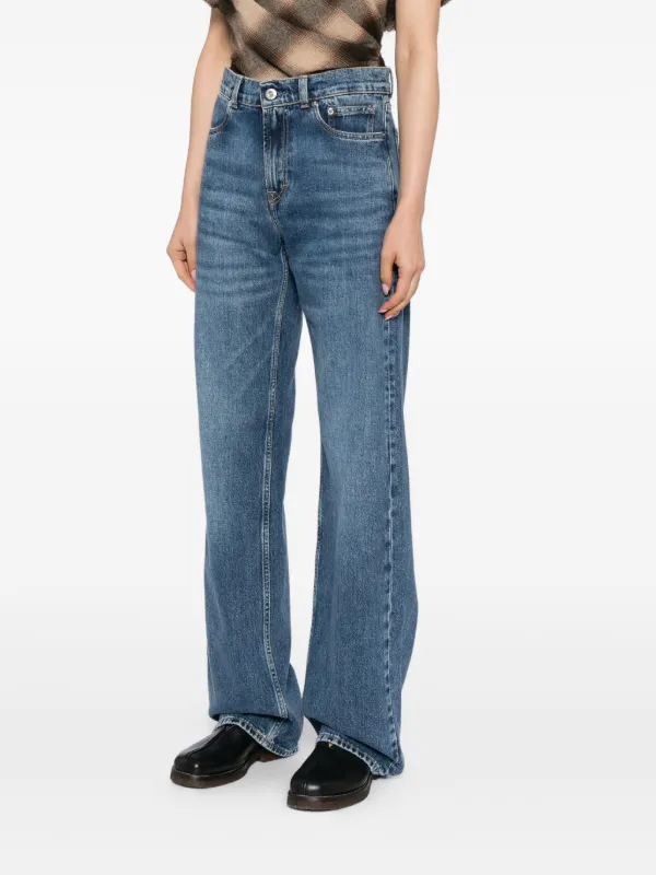 OUR LEGACY Wata Cut Jeans | Blue | FARFETCH