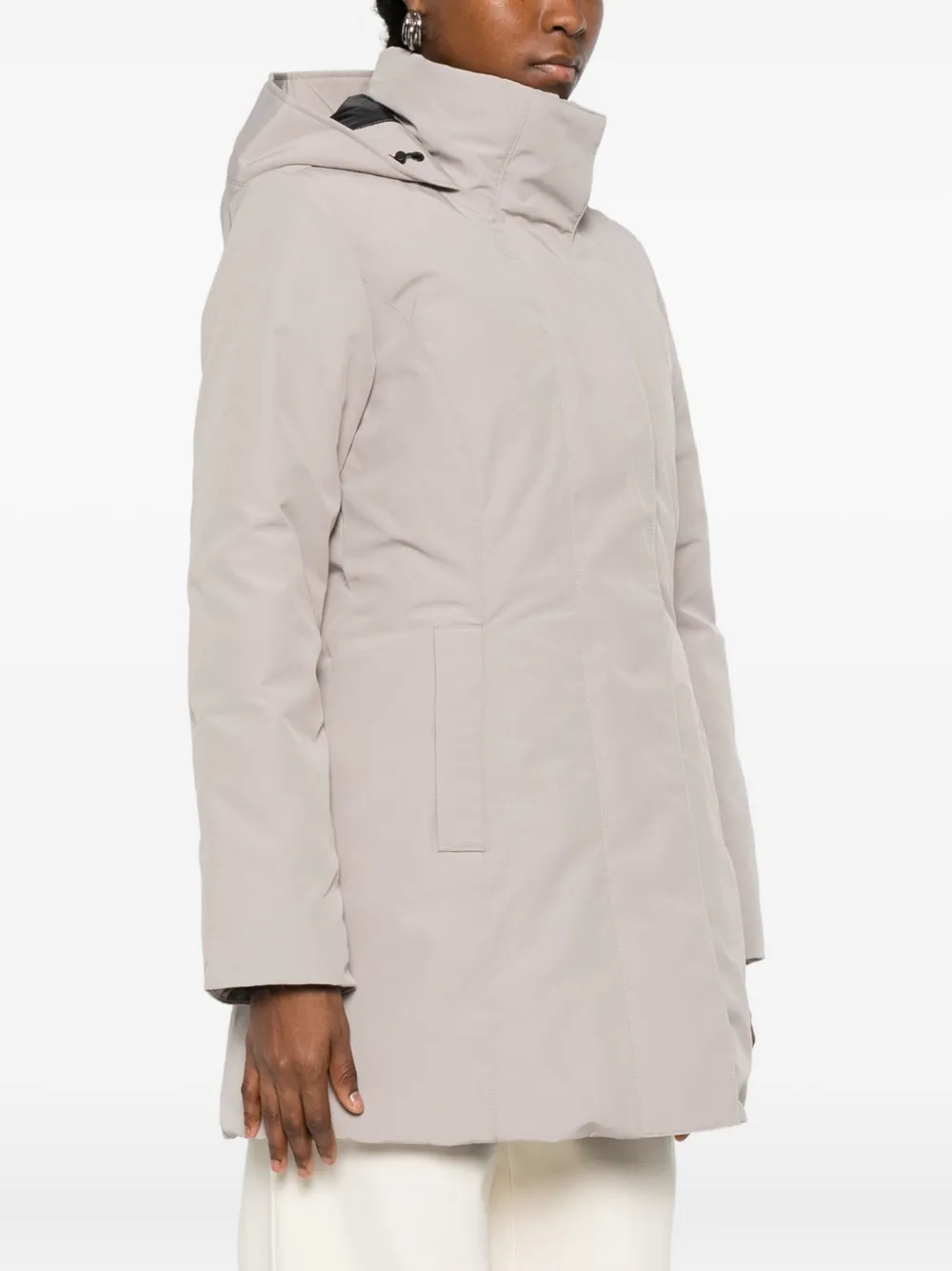 Canada Goose Leslie Utility Parka Fixed Hood In Neutral