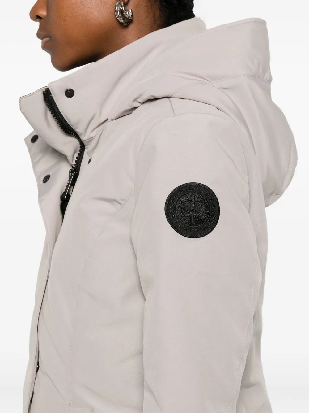Canada Goose Leslie Utility Parka Fixed Hood In Neutral